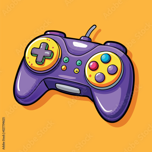Joystick  video game controller isolated Console Joypad  Vector