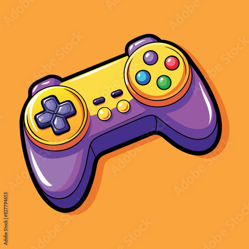 Joystick  video game controller isolated Console Joypad  Vector