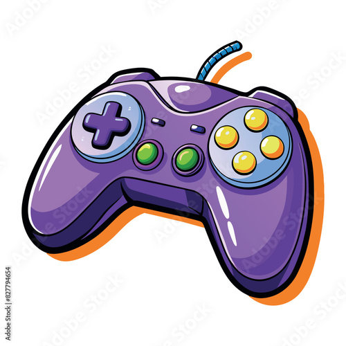 Joystick  video game controller isolated Console Joypad  Vector
