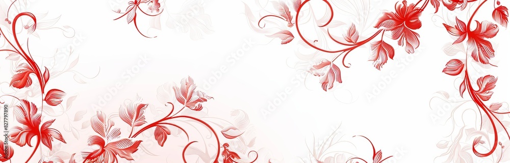 Background of floral pattern vector Background of floral pattern vector