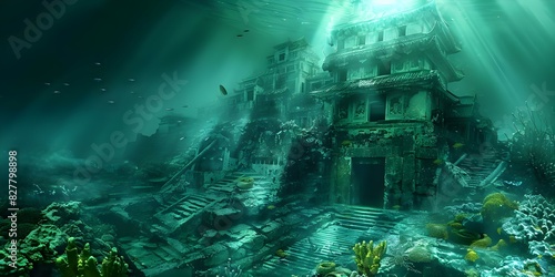 Chinas mysterious gate leads to lost city of Atlantis through interdimensional portal. Concept Mysterious Gate, Lost City of Atlantis, Interdimensional Portal, Historical Conspiracies