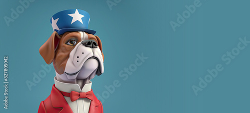 Cute Cartoon 4th of July Do...