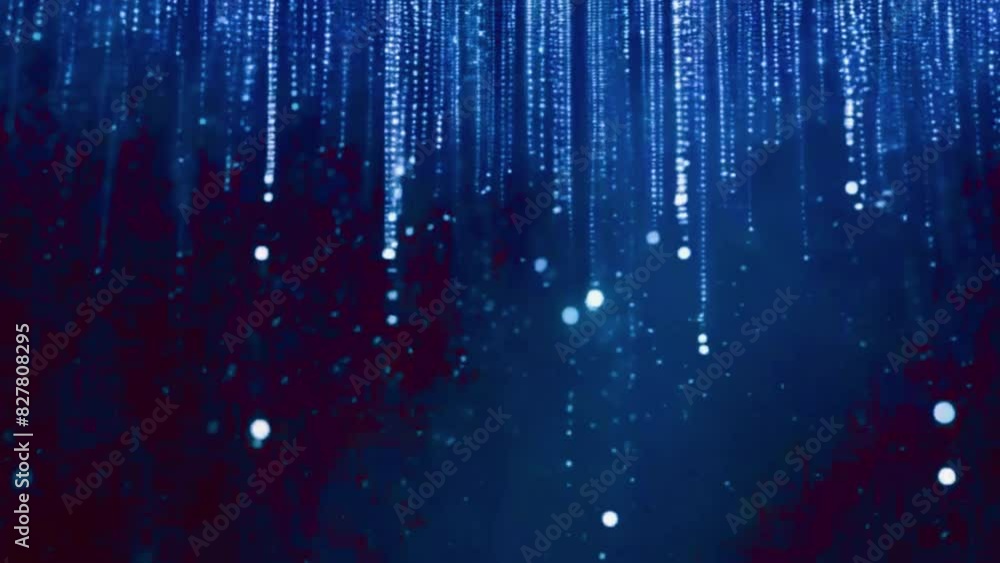 Random dots move to form a matrix-like grid, reminiscent of computer code flowing across the screen, 4K black background High-Quality Animation Video Random dots move to form a matrix-like grid, reminiscent of computer code flowing across the screen, 4K black background High-Quality Animation Video