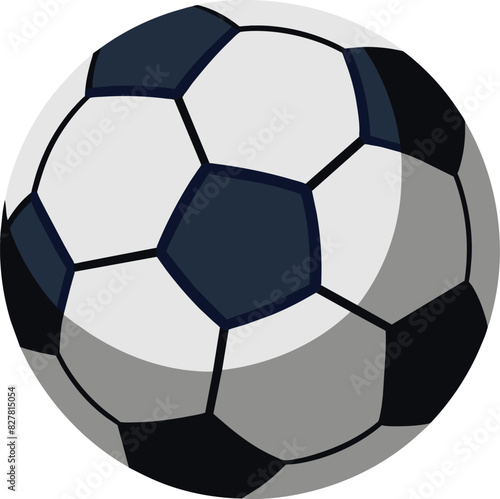 soccer ball isolated on a white background  Soccer ball icon  football logo