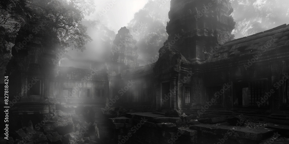 In the mystical atmosphere of Angkor Wat Cambodia _004 In the mystical atmosphere of Angkor Wat Cambodia _004