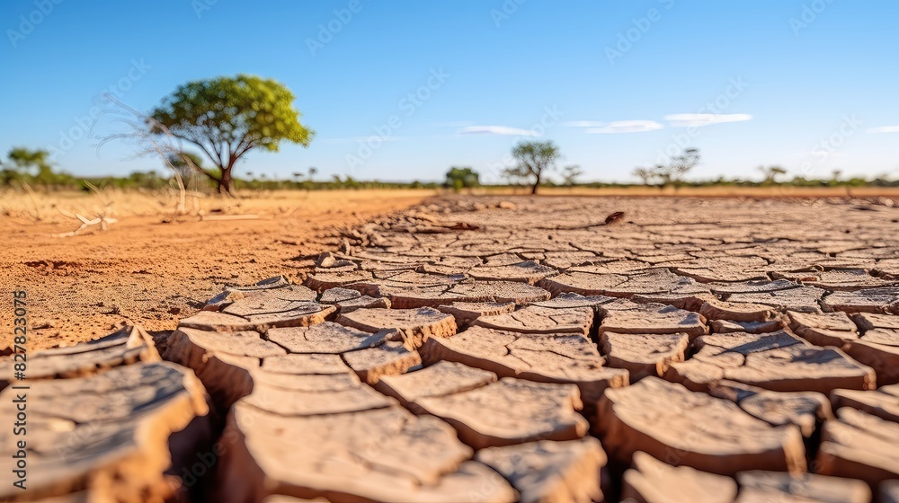 Fototapeta premium Area Dried Land UHD Wallpaper