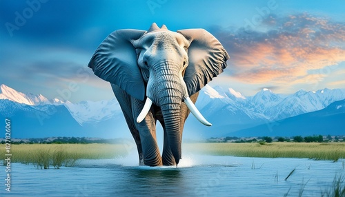 Majestic Giants: Exploring the World of Elephants photo