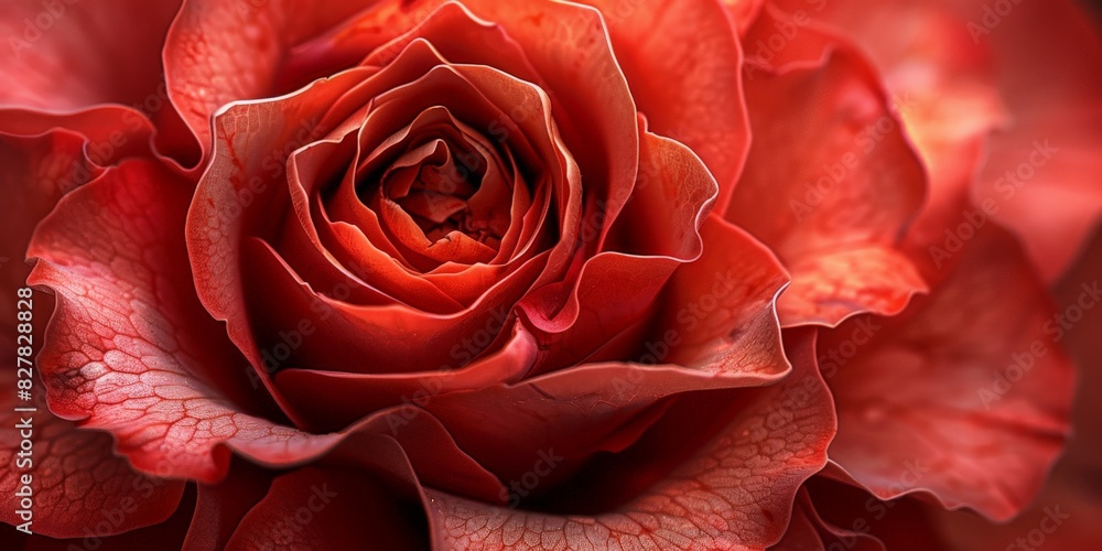 Close Up of a Red Rose Flower Close Up of a Red Rose Flower