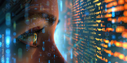 A cryptographer cracks a complex code, deciphering messages and unveiling secrets hidden within, reveling in the beauty of mathematics