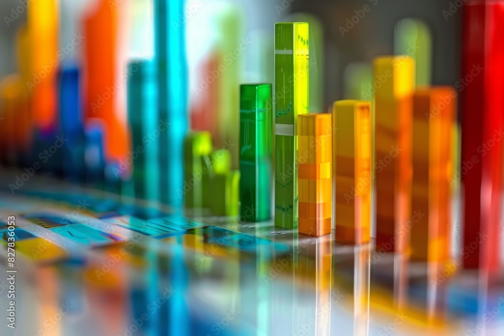 Rising statistics show growing trends and positive data, indicating progress and improvement Rising statistics show growing trends and positive data, indicating progress and improvement