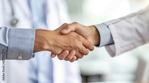 The Professional Medical Handshake