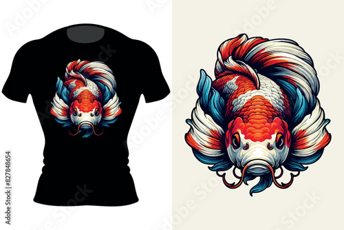 The Chinese New Year Colorful T-Shirt design, Generative Ai