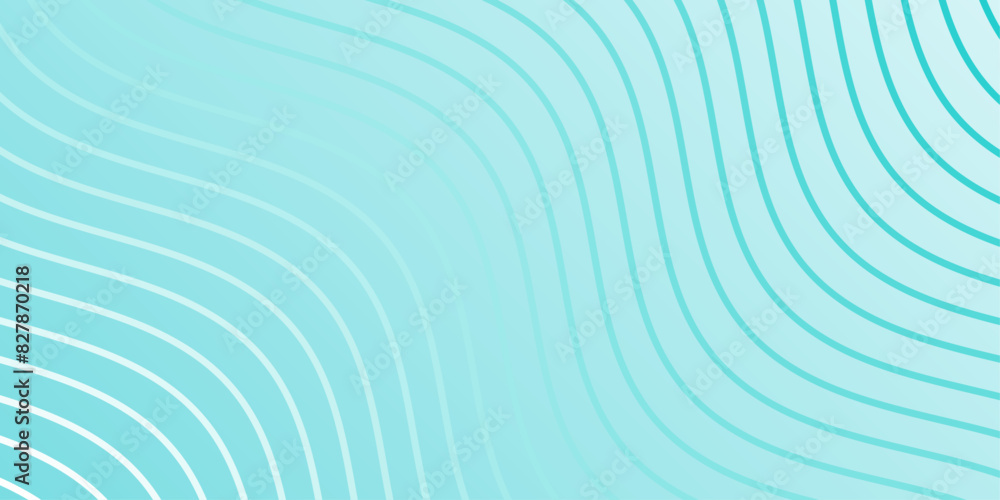 Abstract background with waves for banner. Medium banner size. Vector background with lines isolated. Element for design. Blue and white gradient. Summer, spring. Brochure, booklet. Ocean, aqua Abstract background with waves for banner. Medium banner size. Vector background with lines isolated. Element for design. Blue and white gradient. Summer, spring. Brochure, booklet. Ocean, aqua