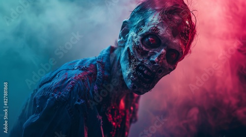 The Scary Zombie Portrait photo