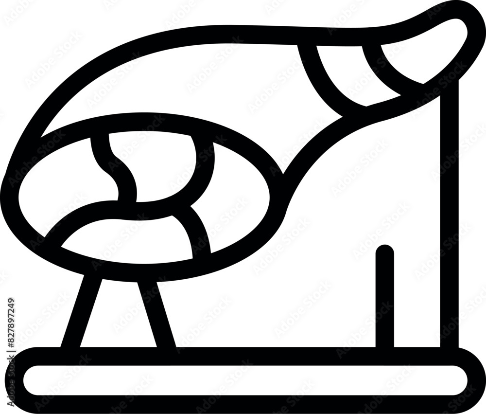 Line art vector illustration of a sleek telescope design, perfect for educational and scientific themes Line art vector illustration of a sleek telescope design, perfect for educational and scientific themes