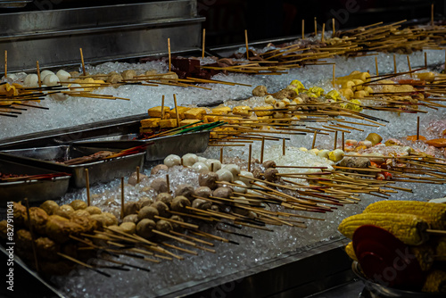 マレーシア　夜の屋台