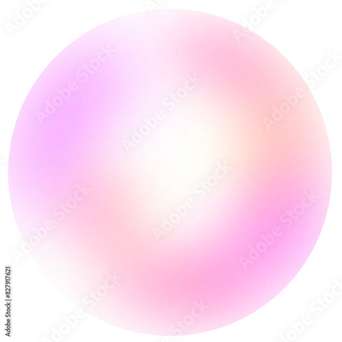 pink ball clear foam pink
