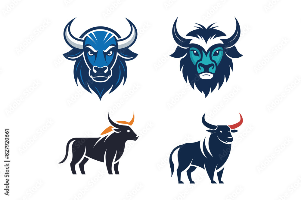 illustration of a animal's bull illustration of a animal's bull