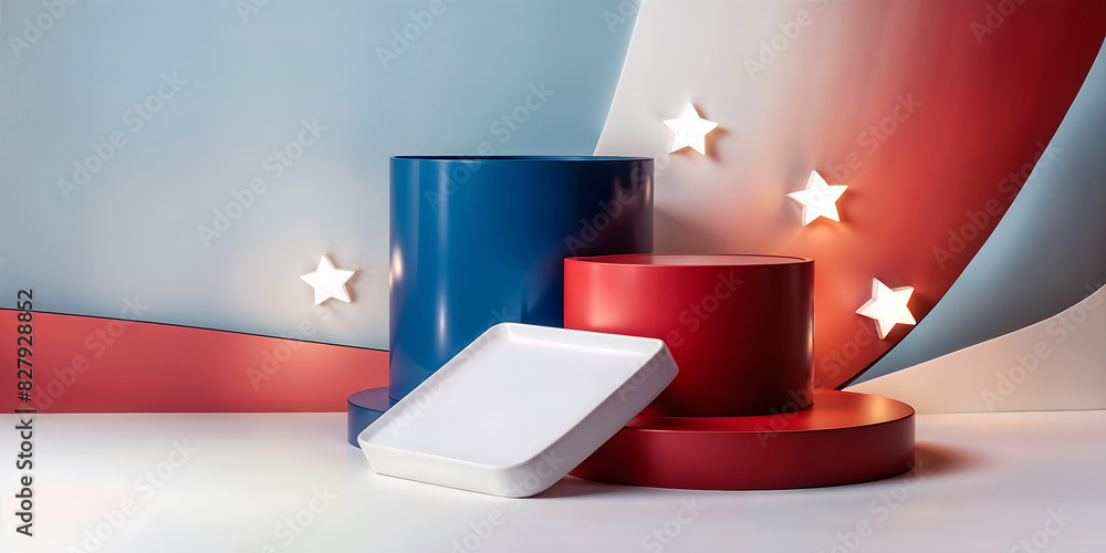 fourth of july podium