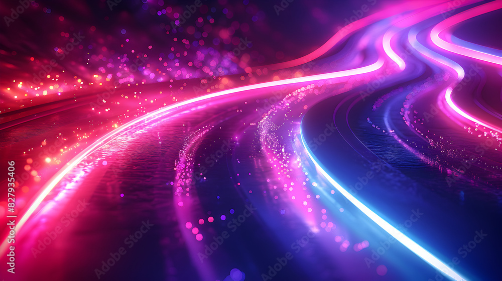 Colorful Neon Light Waves: A Vibrant Display of Dynamic Energy and Motion, Featuring Radiant Colors, Futuristic Design, and Intricate Patterns Colorful Neon Light Waves: A Vibrant Display of Dynamic Energy and Motion, Featuring Radiant Colors, Futuristic Design, and Intricate Patterns
