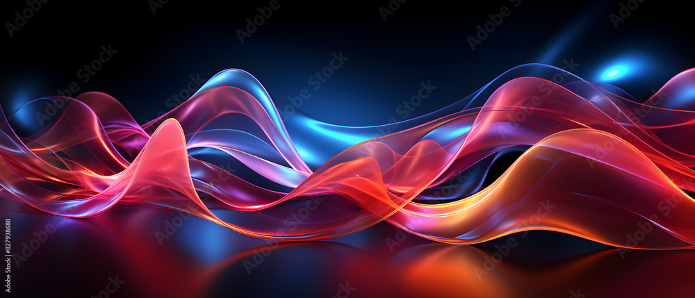 Colorful Neon Light Waves: A Vibrant Display of Dynamic Energy and Motion, Featuring Radiant Colors, Futuristic Design, and Intricate Patterns Colorful Neon Light Waves: A Vibrant Display of Dynamic Energy and Motion, Featuring Radiant Colors, Futuristic Design, and Intricate Patterns