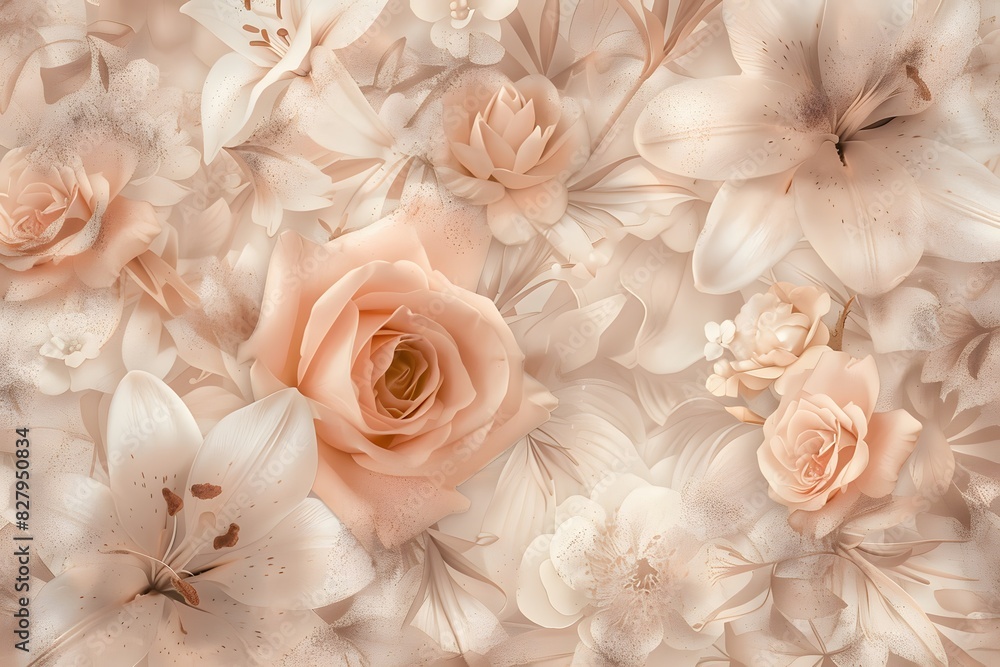 Backdrop of colorful roses Backdrop of colorful roses