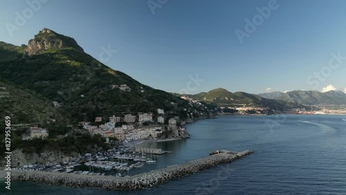 Aerial view of Cetara.
Amalfi Coast , Salerno , Campania. photo