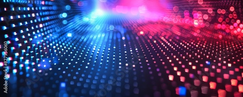 Wallpaper Mural Technology abstract particle wave Background	 Torontodigital.ca