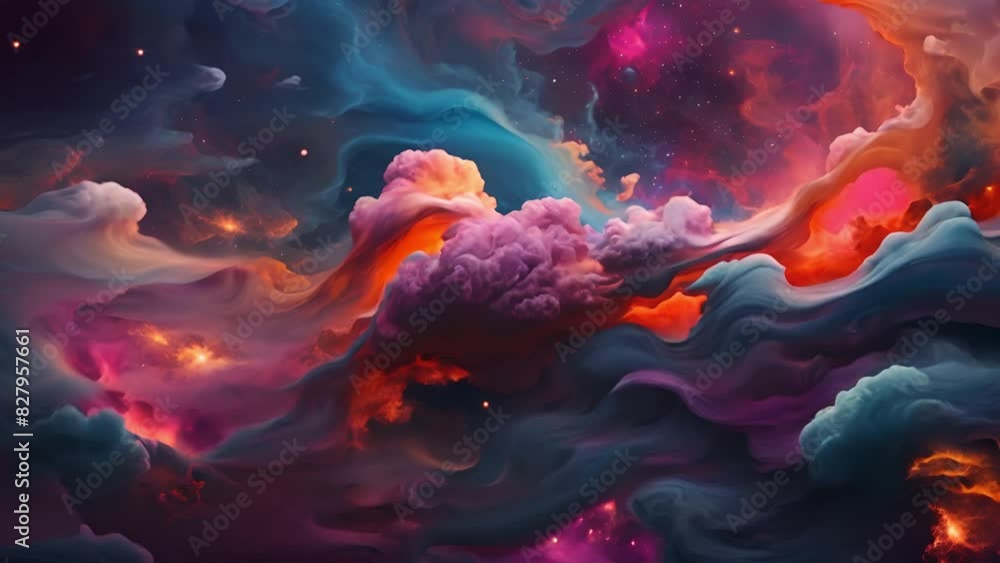 アブストラクト背景モーション,Generative AI アブストラクト背景モーション,Generative AI