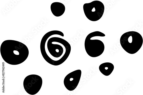 Tomato Sauce ingredients. Pepper . Hand drawn Doodle vector illustration 