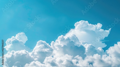Fototapeta Naklejka Na Ścianę i Meble -  Clouds in a clear blue sky