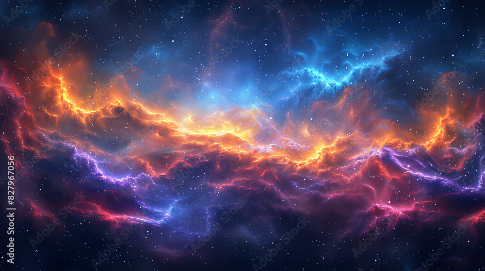 illustration of a cosmic phenomenon known as a nebula with swirling clouds of gas and dust glowing star clusters and radiant colors painting the night sky in a celestial tapestry of beauty and wonder illustration of a cosmic phenomenon known as a nebula with swirling clouds of gas and dust glowing star clusters and radiant colors painting the night sky in a celestial tapestry of beauty and wonder
