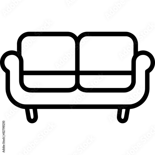 Icon Name Sofa - An image depicting a sofa, which can be inferred from the extracted path strings.