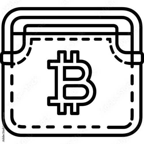 Icon Name Wallet - An image depicting a crypto wallet, which can be inferred from the extracted path strings.