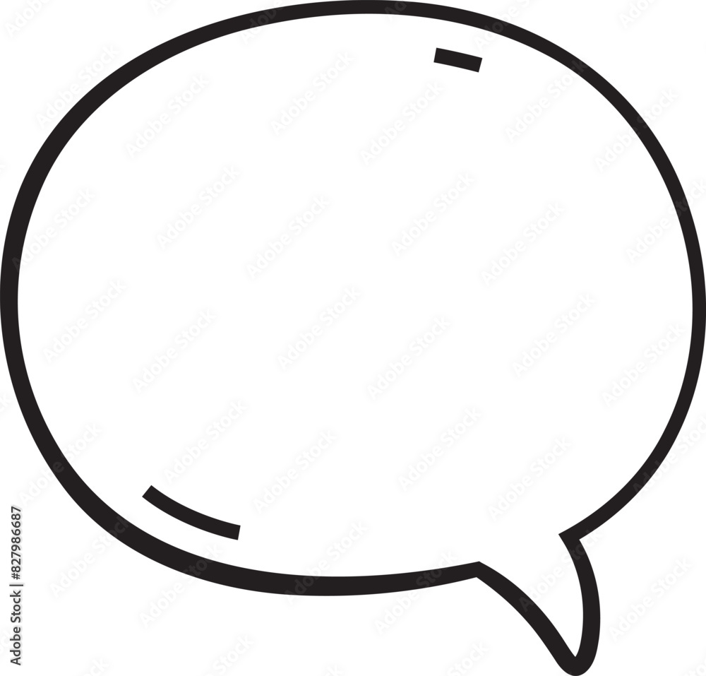 Circle Speech Bubble