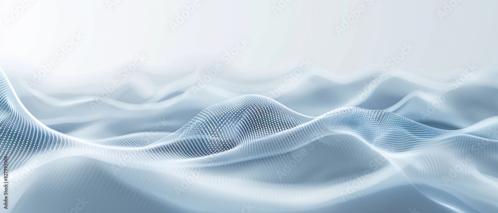 Digital blue wave background ideal for technological operations, neural networks, AI, data transmission and encryption, digital archives, audio and visual representations, scientific research. Digital blue wave background ideal for technological operations, neural networks, AI, data transmission and encryption, digital archives, audio and visual representations, scientific research.