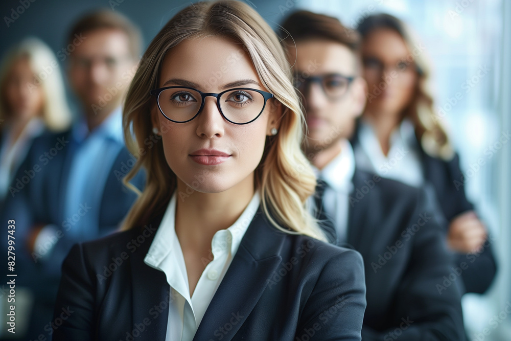 Photo of diverse group of leaders smiling,
Successful business team gathered in a boardroom, young professional business people standing together Photo of diverse group of leaders smiling,
Successful business team gathered in a boardroom, young professional business people standing together