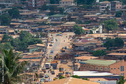 Fotografie view of part of the Essos district in yaounde