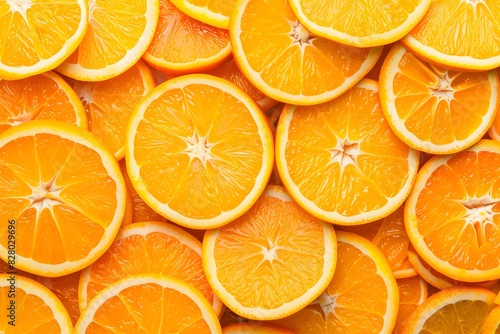 slices of citrus fruits - oranges