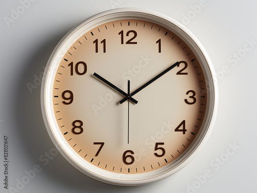 Alarm clock on sky backgrou...