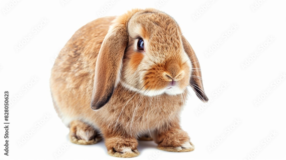Image of rabbit isolated on white background. Image of rabbit isolated on white background.