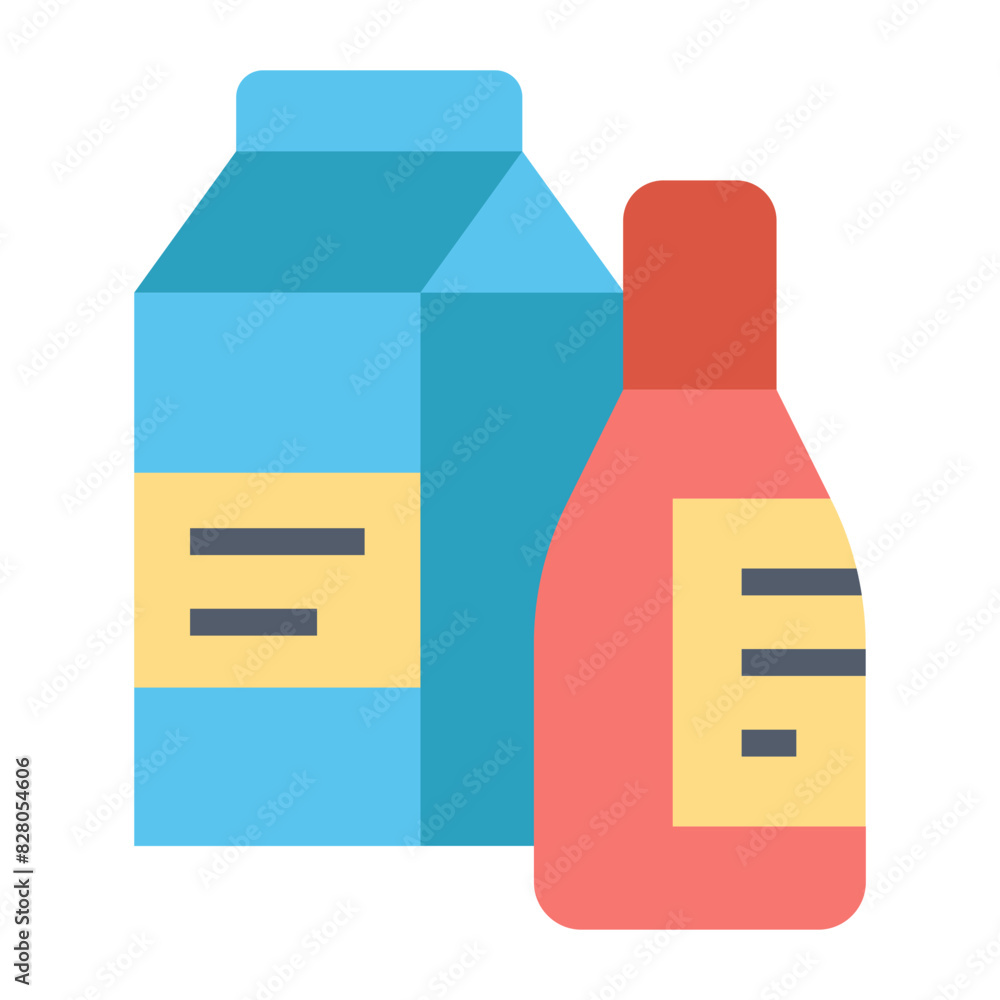 Fototapeta premium Package Design Icon - Creative Package Design Icons For Product Packaging