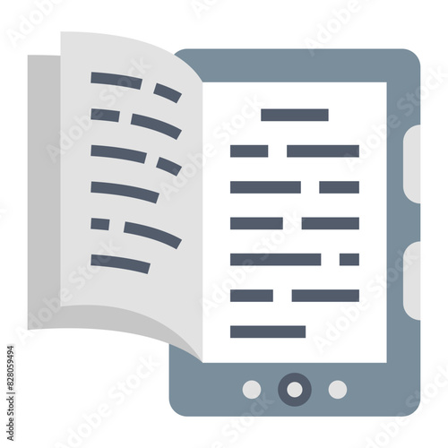 eBooks Icons for Digital Reading Graphics