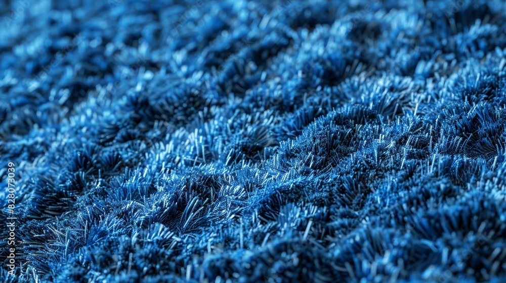Blue carpet with a lot of texture detail. Home decor concept Blue carpet with a lot of texture detail. Home decor concept