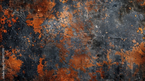 Rusty and dirty wall surface. Weathered material concept