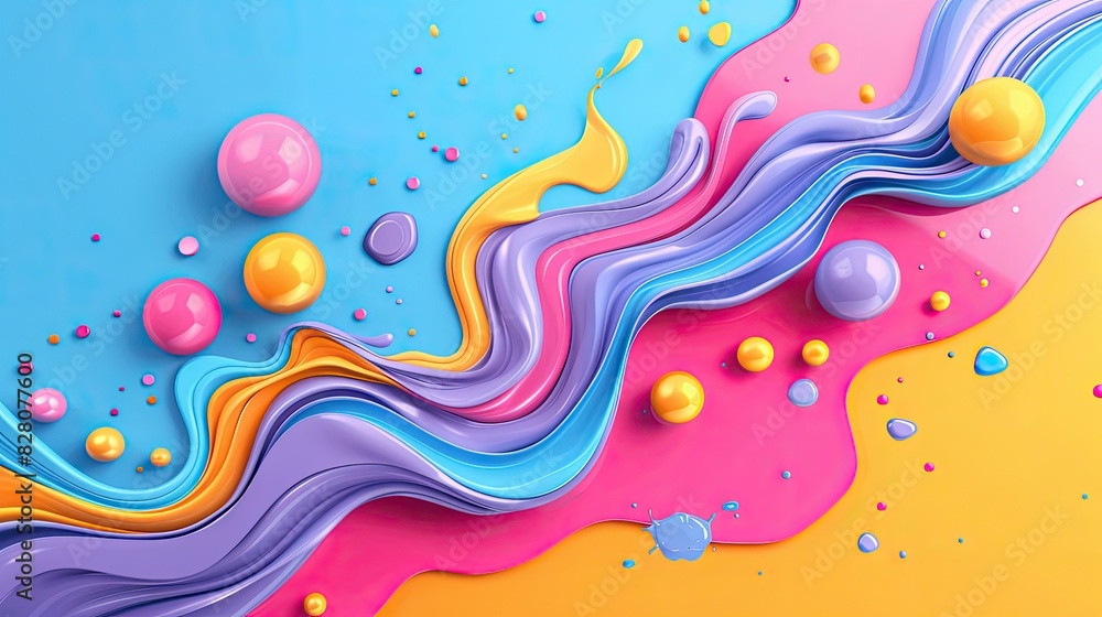 Explore fluidity in vibrant backgrounds Explore fluidity in vibrant backgrounds