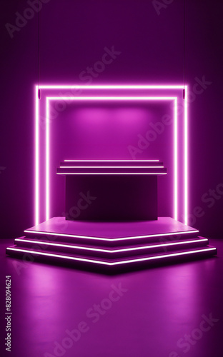 Podium Mockups for Product Display: Elegant Pedestals