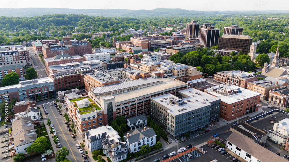 Aerial Drone of Morristown New Jersey Summer 2024 Aerial Drone of Morristown New Jersey Summer 2024