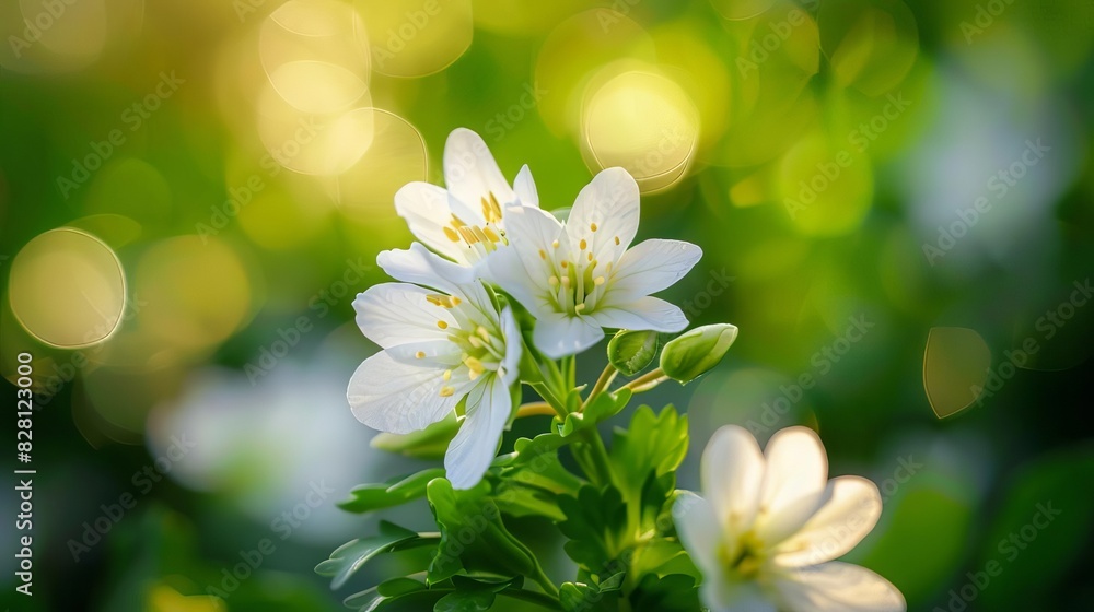delicate flower in sharp focus vibrant green bokeh background floral beauty and natures artistry closeup photography delicate flower in sharp focus vibrant green bokeh background floral beauty and natures artistry closeup photography