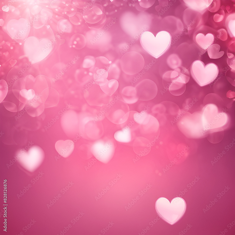Simple blurred valentine's day background
